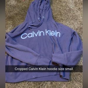 Calvin Klein cropped hoodie
